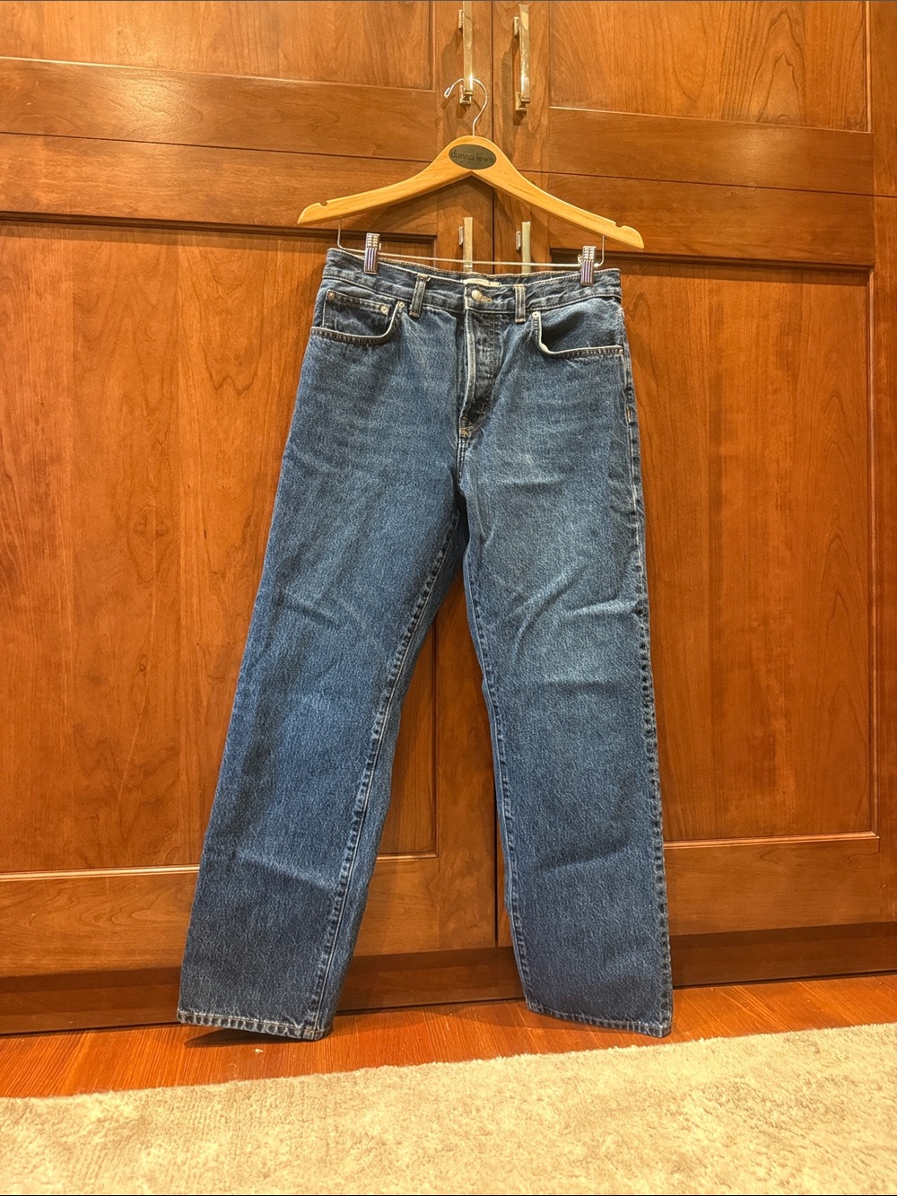 Classic Blue Women’s Straight-Leg Jeans